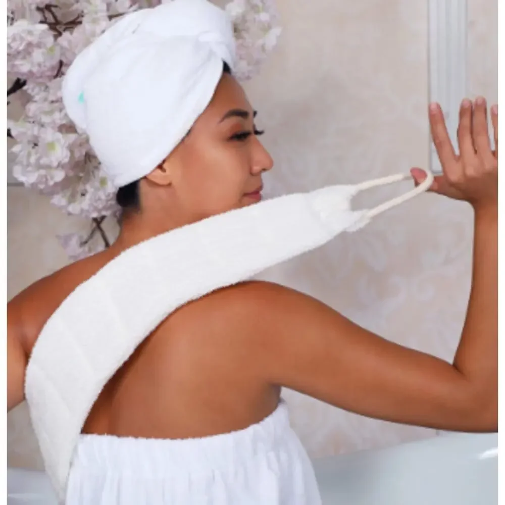 Daily Concepts The Daily Back Scrubber exfoliating shower sponge NWT